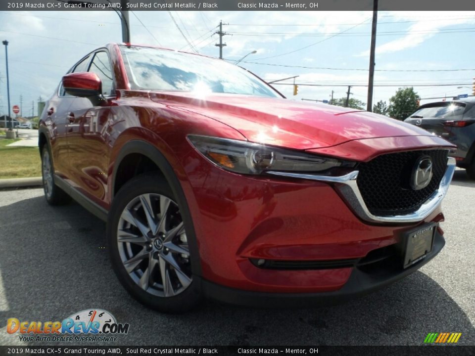 2019 Mazda CX-5 Grand Touring AWD Soul Red Crystal Metallic / Black Photo #1