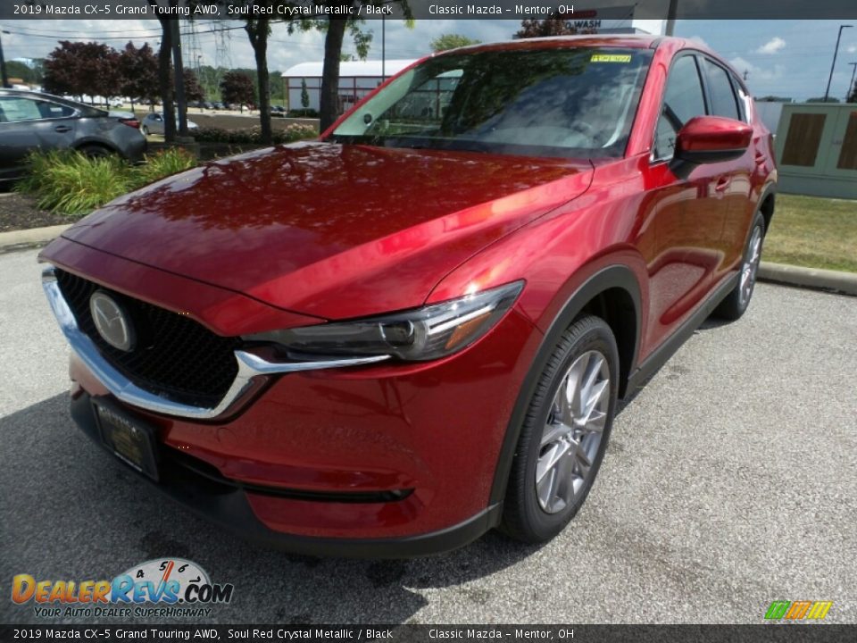 2019 Mazda CX-5 Grand Touring AWD Soul Red Crystal Metallic / Black Photo #3
