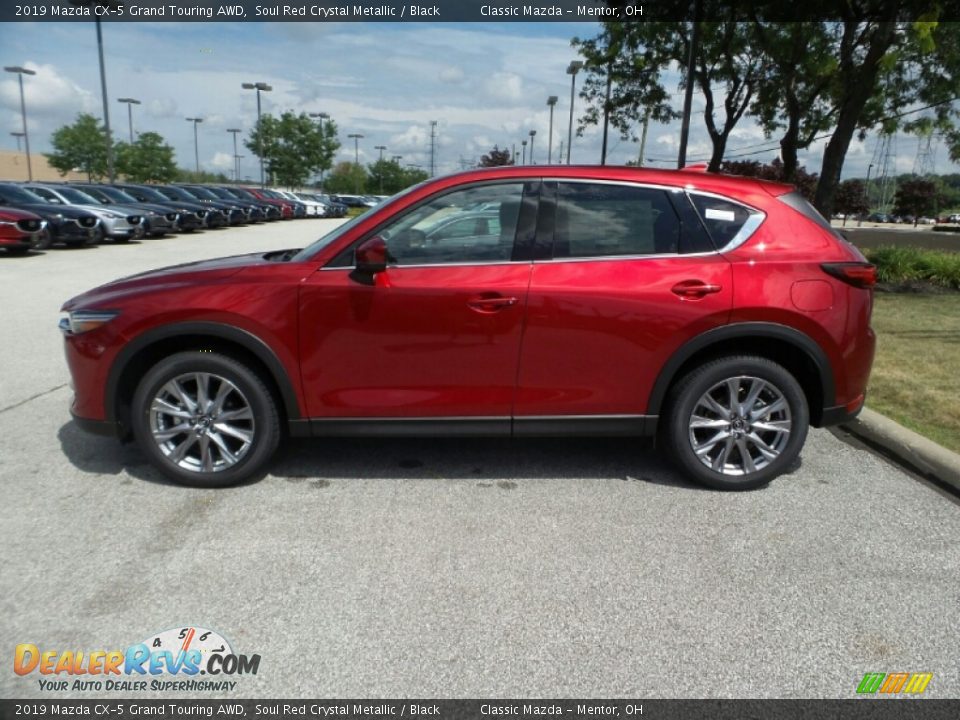 2019 Mazda CX-5 Grand Touring AWD Soul Red Crystal Metallic / Black Photo #4