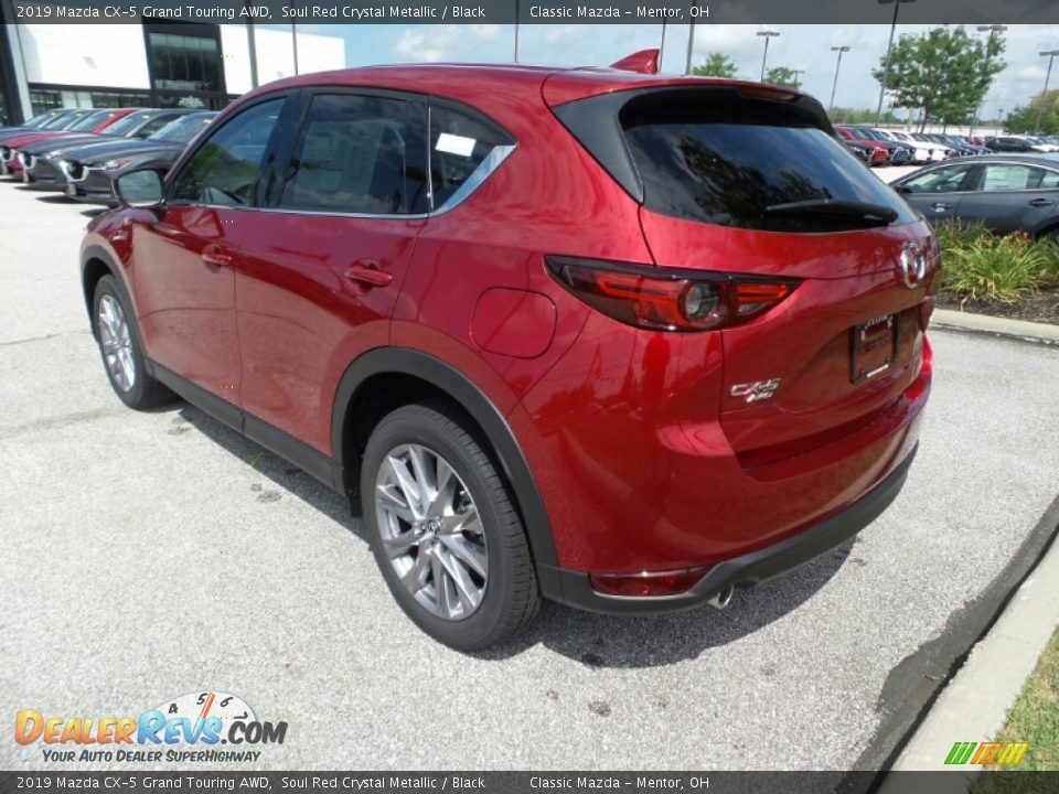 2019 Mazda CX-5 Grand Touring AWD Soul Red Crystal Metallic / Black Photo #5