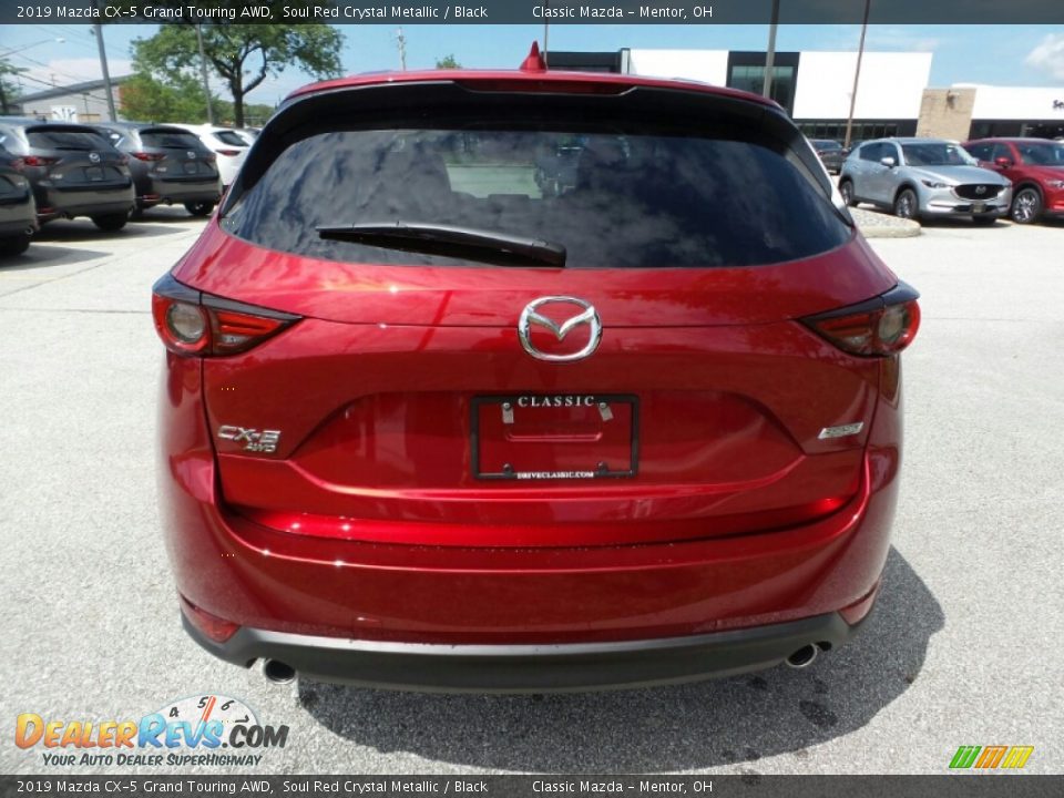 2019 Mazda CX-5 Grand Touring AWD Soul Red Crystal Metallic / Black Photo #6