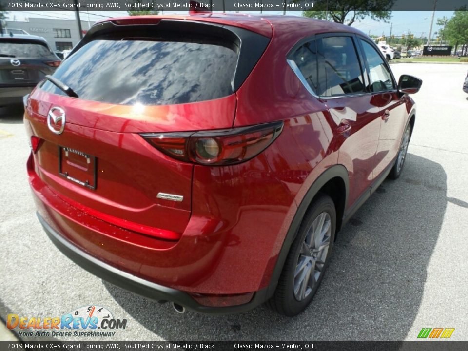 2019 Mazda CX-5 Grand Touring AWD Soul Red Crystal Metallic / Black Photo #7