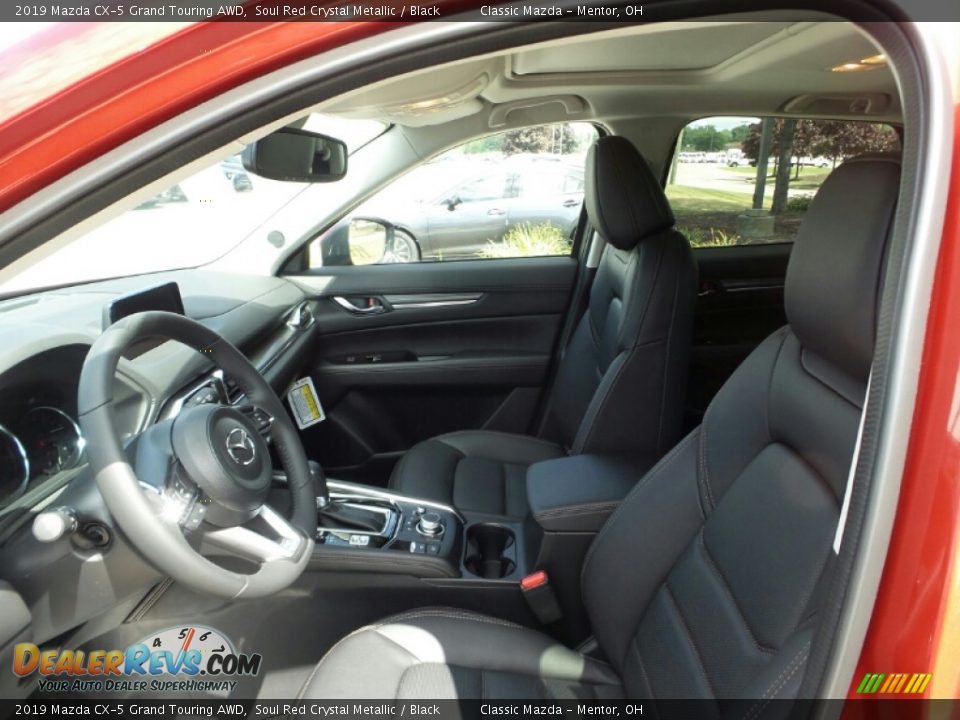 2019 Mazda CX-5 Grand Touring AWD Soul Red Crystal Metallic / Black Photo #8