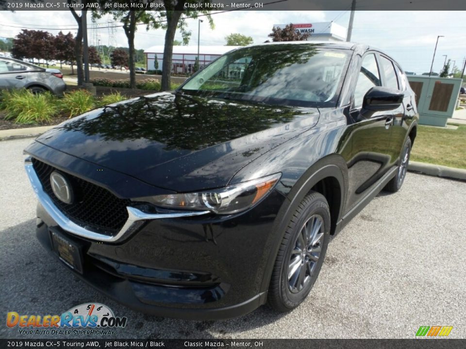2019 Mazda CX-5 Touring AWD Jet Black Mica / Black Photo #3
