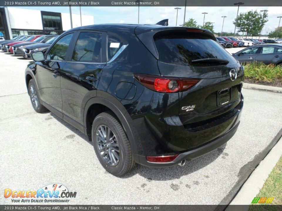2019 Mazda CX-5 Touring AWD Jet Black Mica / Black Photo #5
