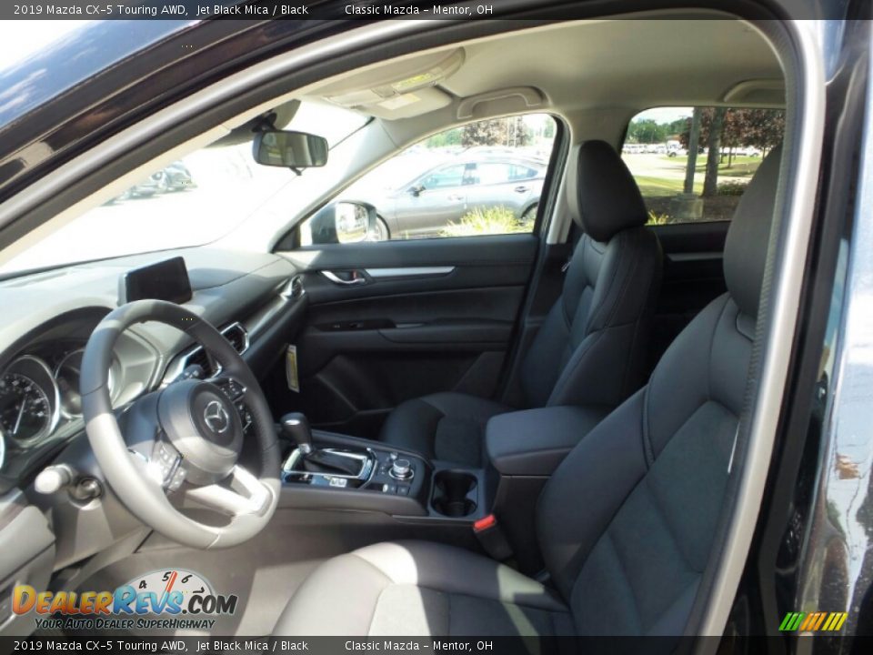 2019 Mazda CX-5 Touring AWD Jet Black Mica / Black Photo #8