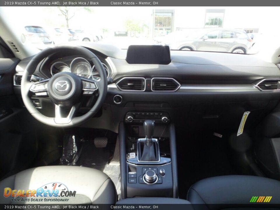 2019 Mazda CX-5 Touring AWD Jet Black Mica / Black Photo #10