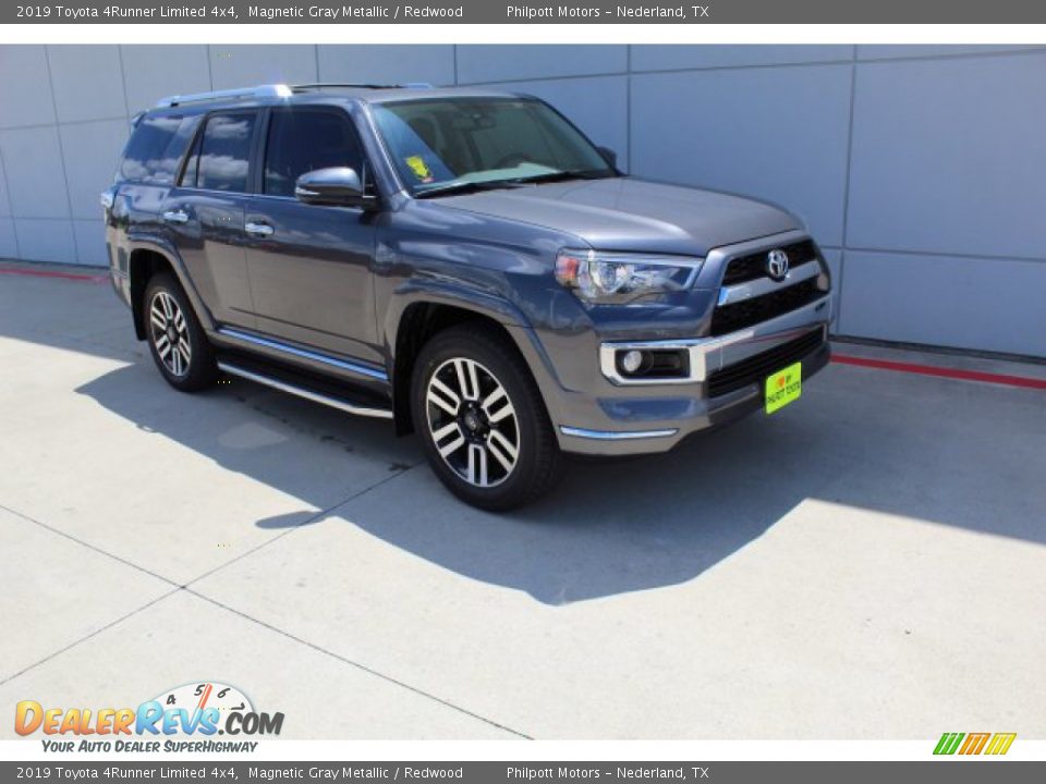 2019 Toyota 4Runner Limited 4x4 Magnetic Gray Metallic / Redwood Photo #2