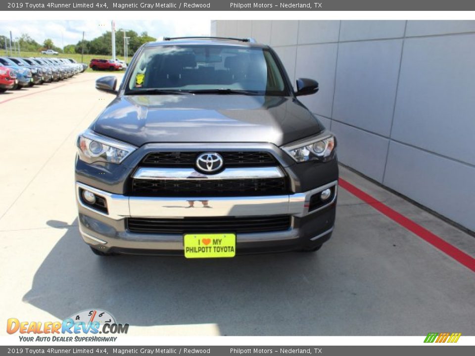 2019 Toyota 4Runner Limited 4x4 Magnetic Gray Metallic / Redwood Photo #3