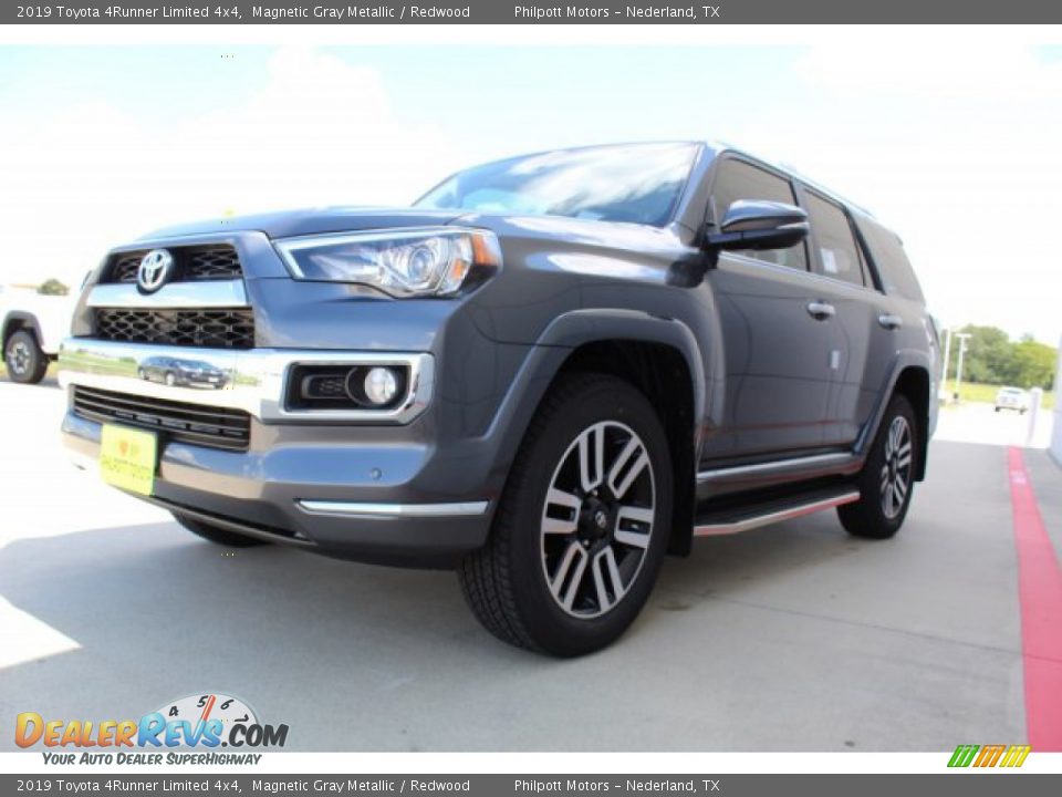2019 Toyota 4Runner Limited 4x4 Magnetic Gray Metallic / Redwood Photo #4