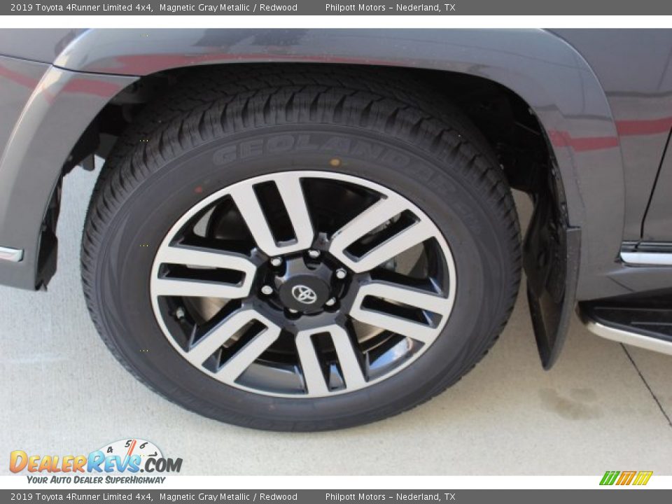 2019 Toyota 4Runner Limited 4x4 Magnetic Gray Metallic / Redwood Photo #5