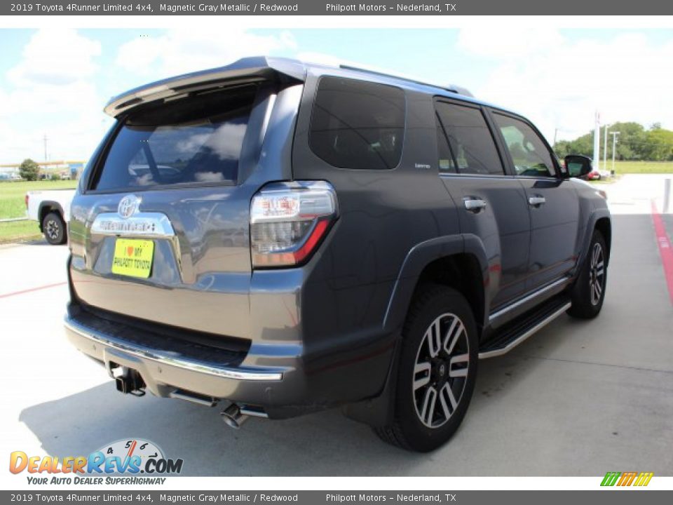 2019 Toyota 4Runner Limited 4x4 Magnetic Gray Metallic / Redwood Photo #8