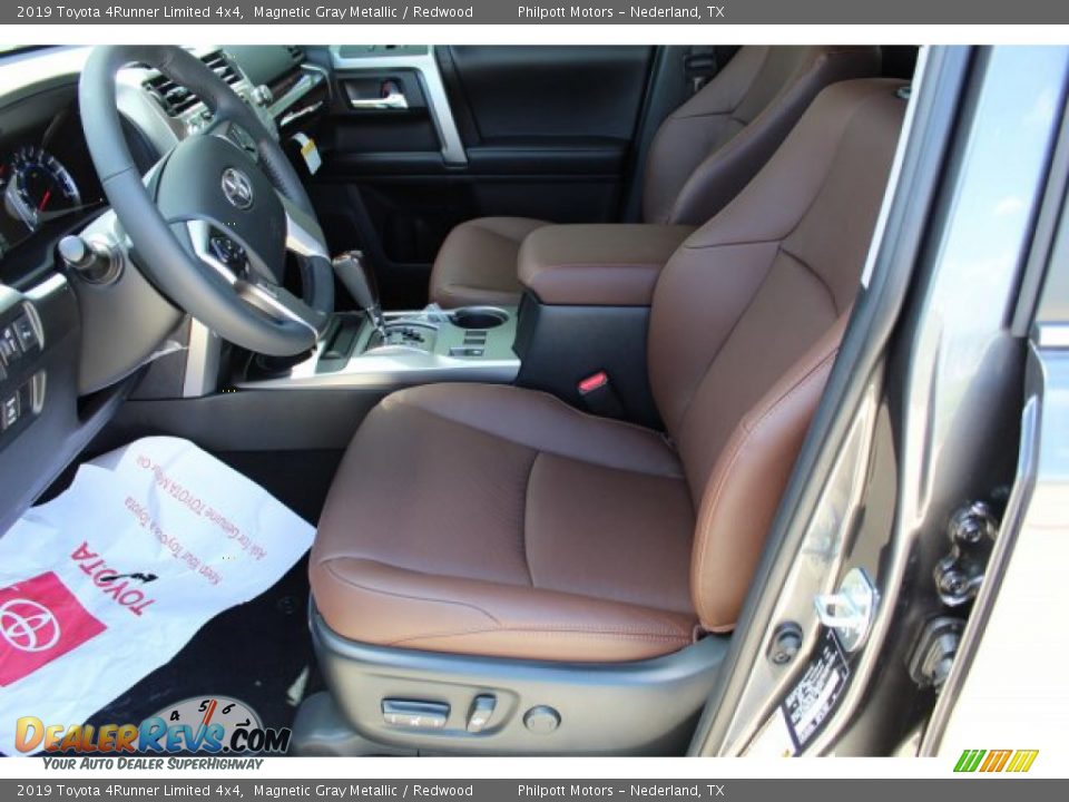 2019 Toyota 4Runner Limited 4x4 Magnetic Gray Metallic / Redwood Photo #10