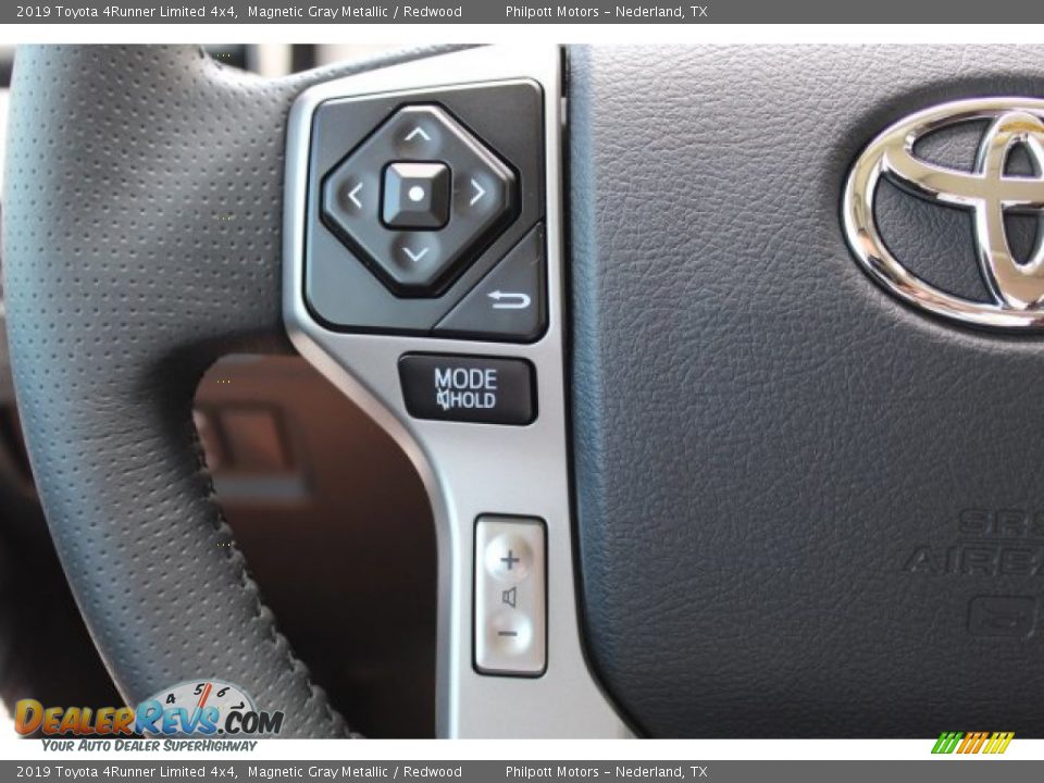 2019 Toyota 4Runner Limited 4x4 Magnetic Gray Metallic / Redwood Photo #12