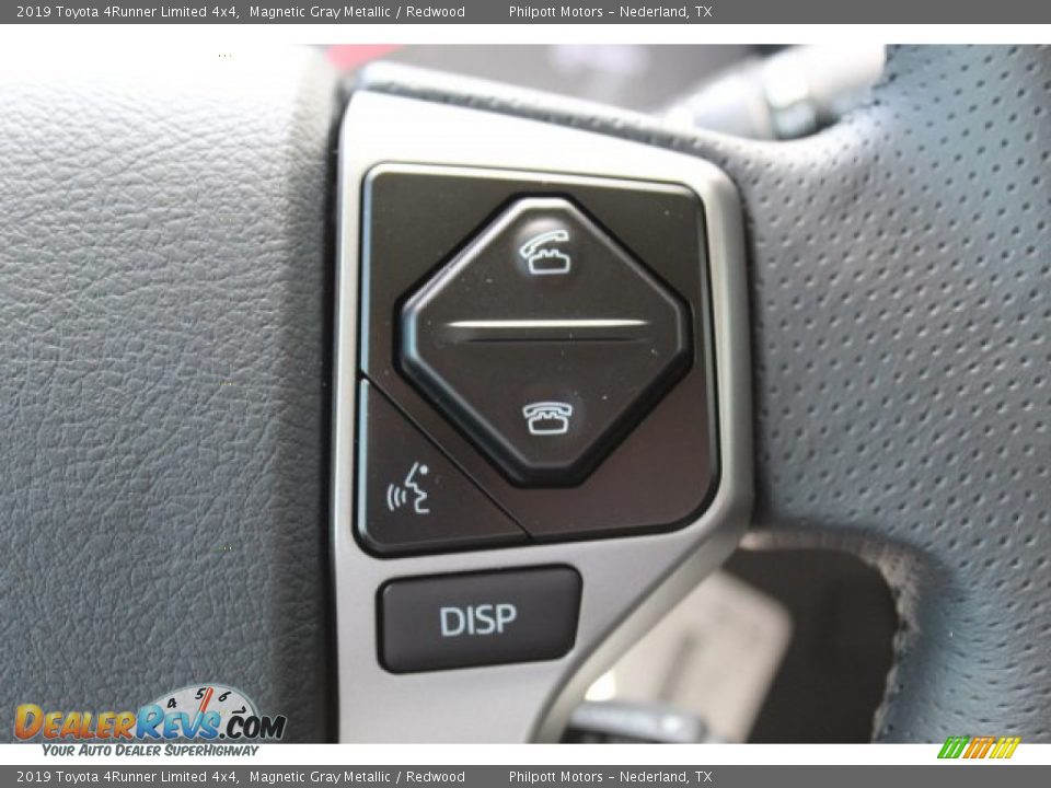 2019 Toyota 4Runner Limited 4x4 Magnetic Gray Metallic / Redwood Photo #13