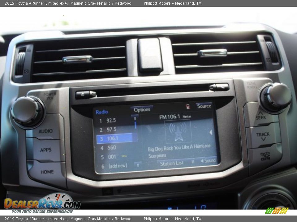 2019 Toyota 4Runner Limited 4x4 Magnetic Gray Metallic / Redwood Photo #16