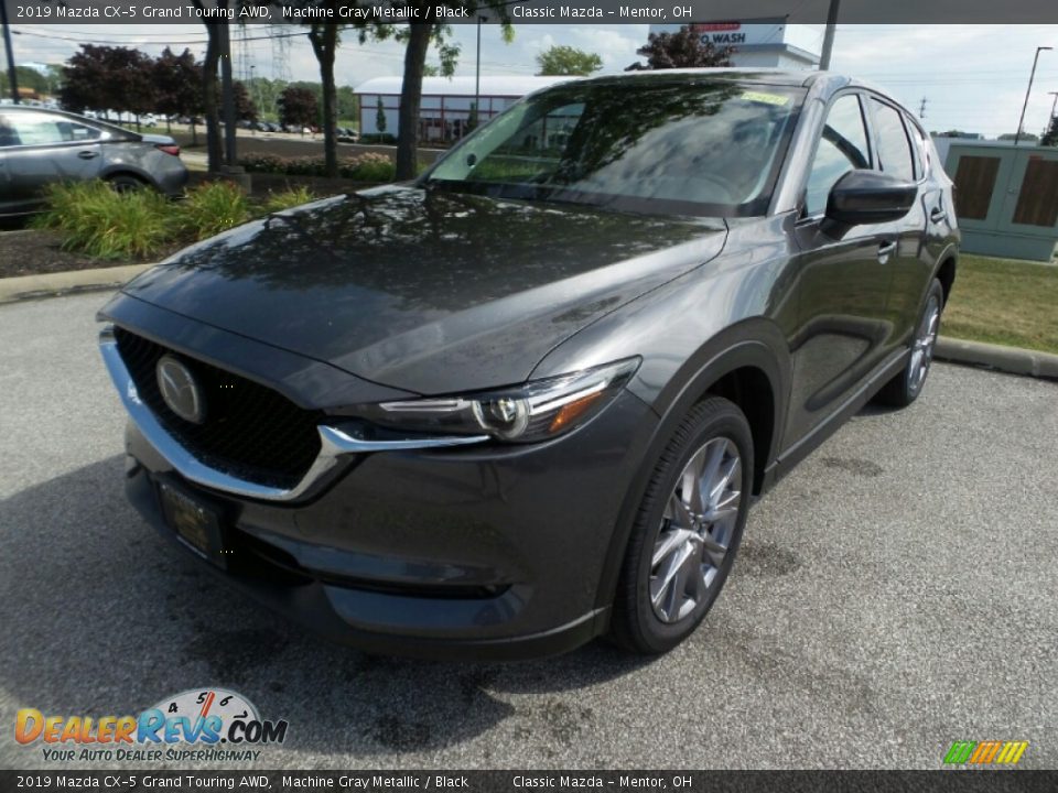 2019 Mazda CX-5 Grand Touring AWD Machine Gray Metallic / Black Photo #3