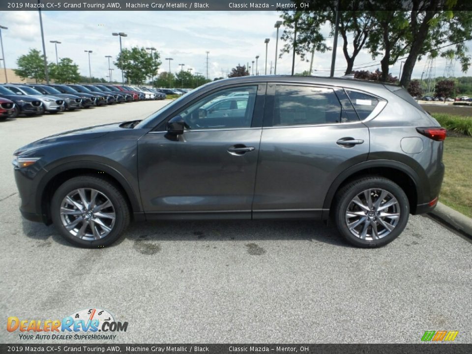 2019 Mazda CX-5 Grand Touring AWD Machine Gray Metallic / Black Photo #4