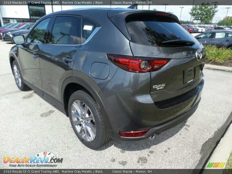 2019 Mazda CX-5 Grand Touring AWD Machine Gray Metallic / Black Photo #5