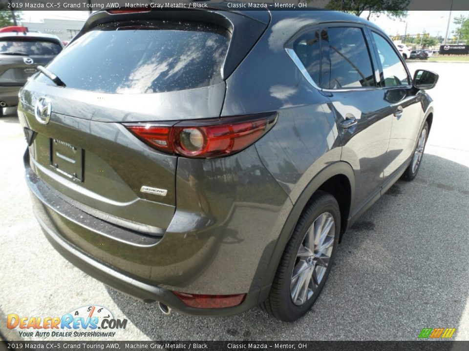 2019 Mazda CX-5 Grand Touring AWD Machine Gray Metallic / Black Photo #7