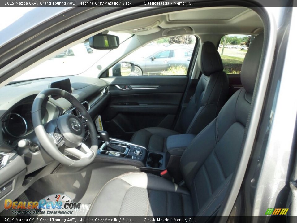2019 Mazda CX-5 Grand Touring AWD Machine Gray Metallic / Black Photo #8
