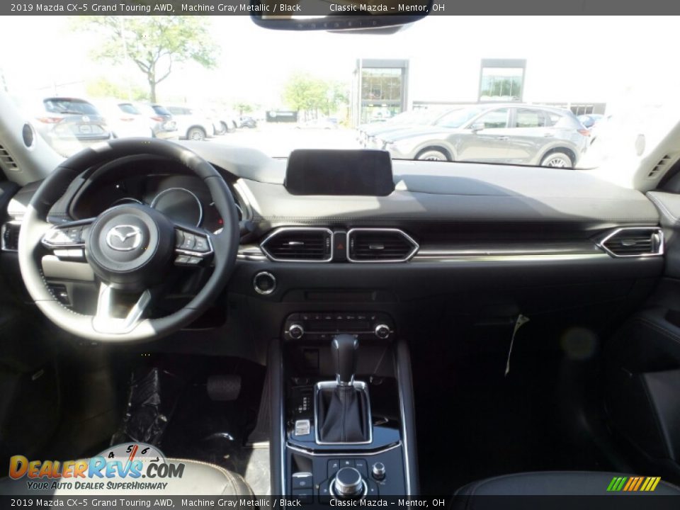 2019 Mazda CX-5 Grand Touring AWD Machine Gray Metallic / Black Photo #10