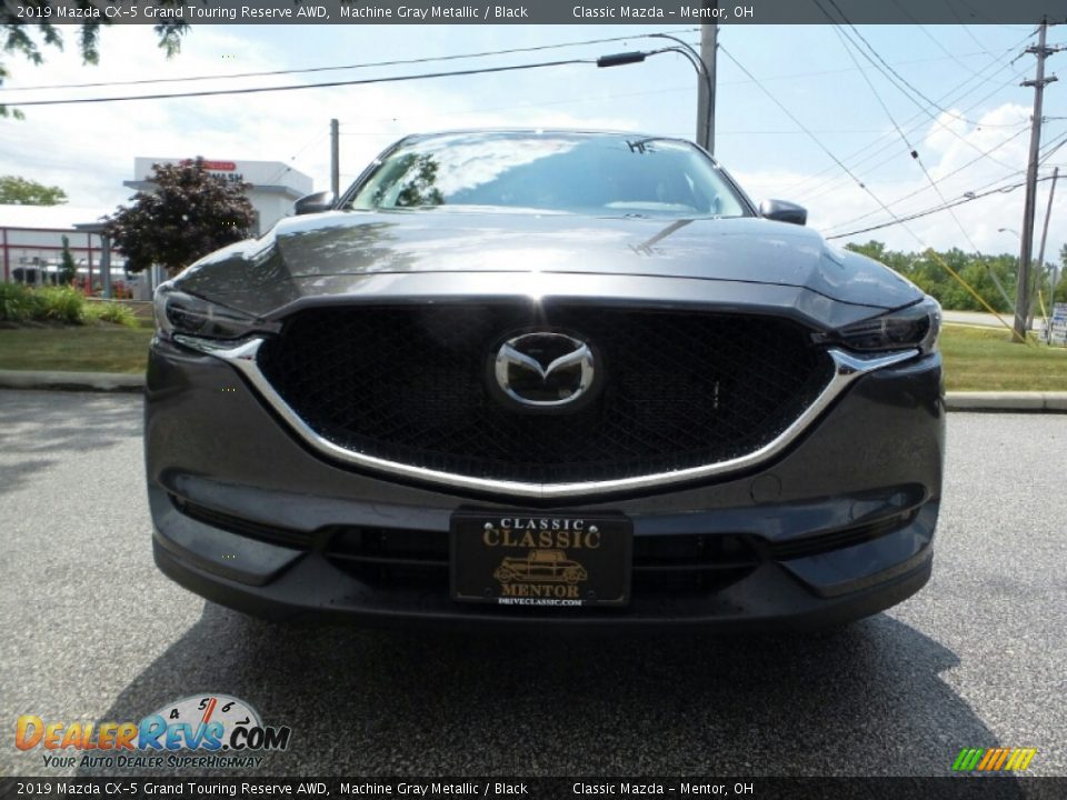 2019 Mazda CX-5 Grand Touring Reserve AWD Machine Gray Metallic / Black Photo #2