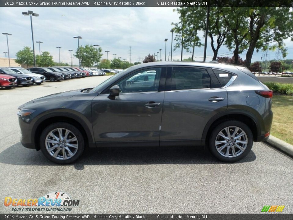 2019 Mazda CX-5 Grand Touring Reserve AWD Machine Gray Metallic / Black Photo #4