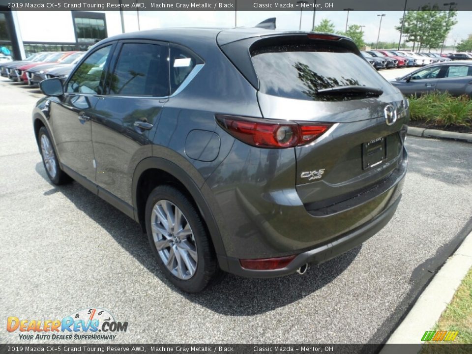 2019 Mazda CX-5 Grand Touring Reserve AWD Machine Gray Metallic / Black Photo #5