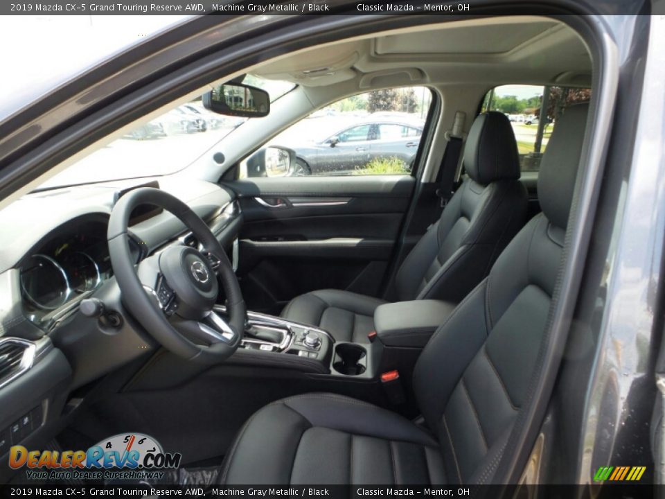 2019 Mazda CX-5 Grand Touring Reserve AWD Machine Gray Metallic / Black Photo #8