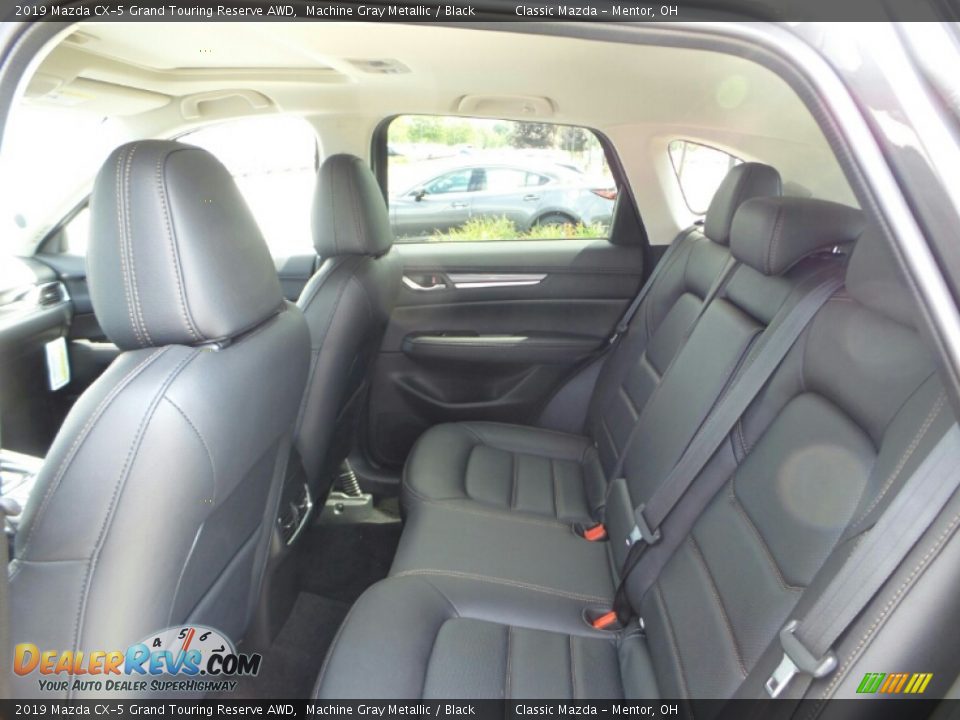2019 Mazda CX-5 Grand Touring Reserve AWD Machine Gray Metallic / Black Photo #9