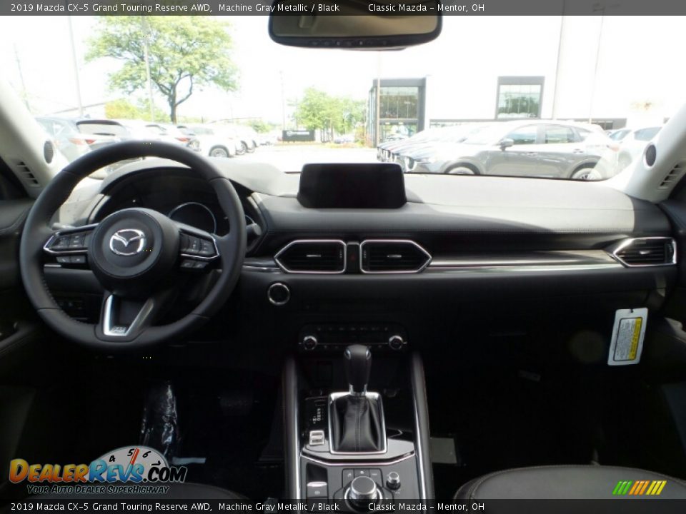 2019 Mazda CX-5 Grand Touring Reserve AWD Machine Gray Metallic / Black Photo #10