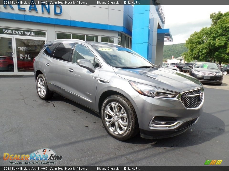2019 Buick Enclave Avenir AWD Satin Steel Metallic / Ebony Photo #5