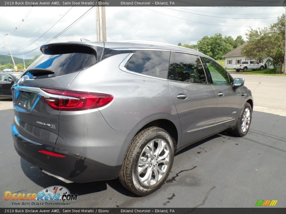 2019 Buick Enclave Avenir AWD Satin Steel Metallic / Ebony Photo #7