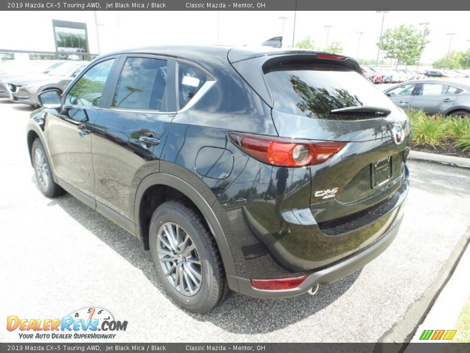 2019 Mazda CX-5 Touring AWD Jet Black Mica / Black Photo #5