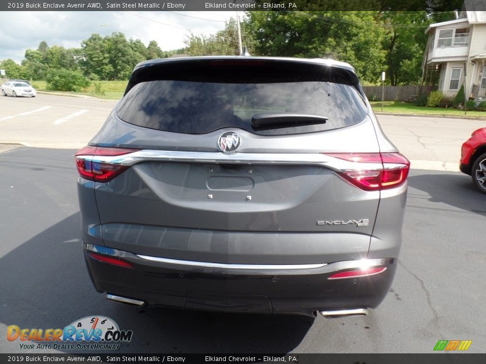 2019 Buick Enclave Avenir AWD Satin Steel Metallic / Ebony Photo #8