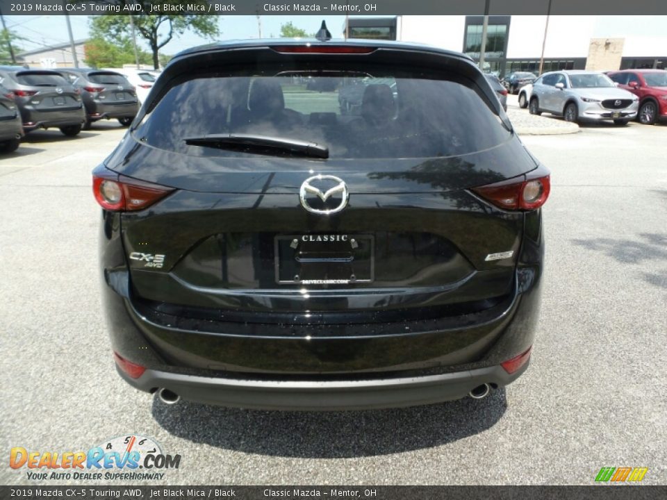 2019 Mazda CX-5 Touring AWD Jet Black Mica / Black Photo #6