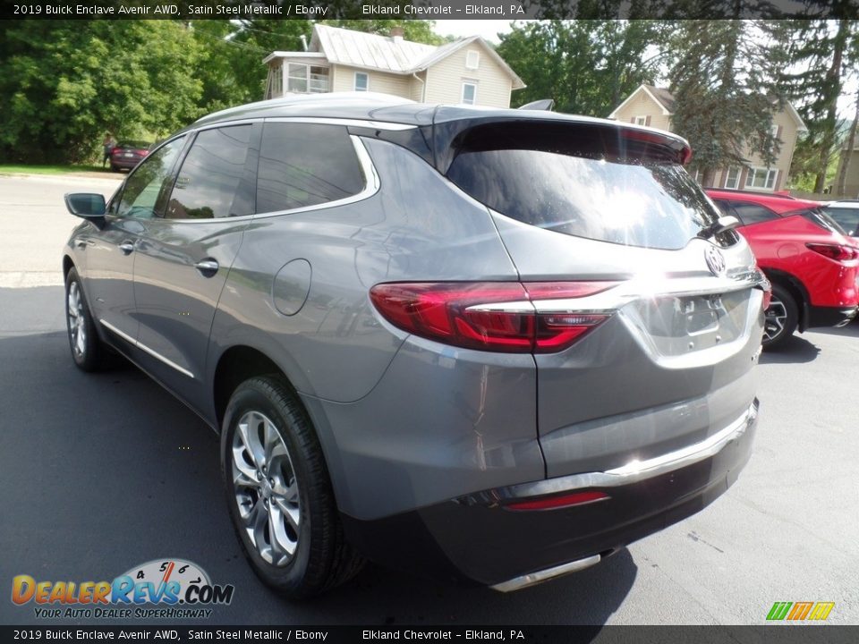 2019 Buick Enclave Avenir AWD Satin Steel Metallic / Ebony Photo #9
