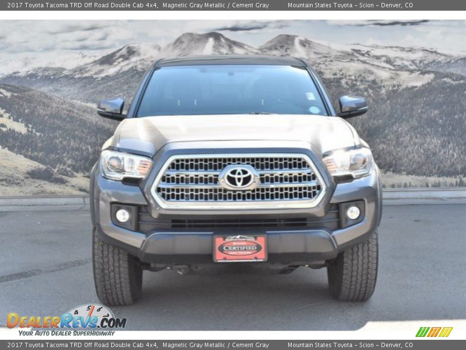 2017 Toyota Tacoma TRD Off Road Double Cab 4x4 Magnetic Gray Metallic / Cement Gray Photo #4