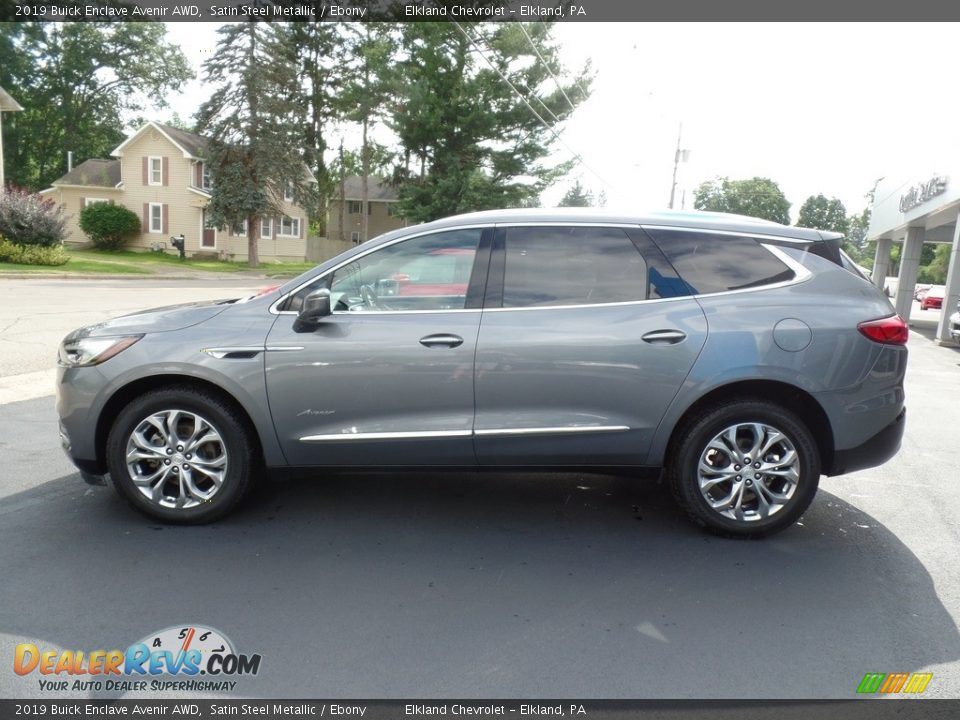 Satin Steel Metallic 2019 Buick Enclave Avenir AWD Photo #10