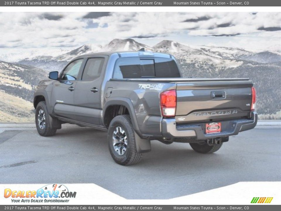 2017 Toyota Tacoma TRD Off Road Double Cab 4x4 Magnetic Gray Metallic / Cement Gray Photo #7