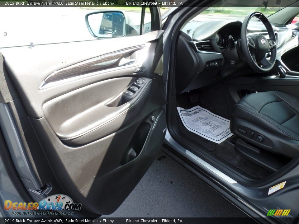 2019 Buick Enclave Avenir AWD Satin Steel Metallic / Ebony Photo #13