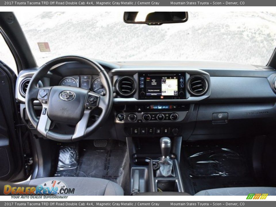 2017 Toyota Tacoma TRD Off Road Double Cab 4x4 Magnetic Gray Metallic / Cement Gray Photo #13