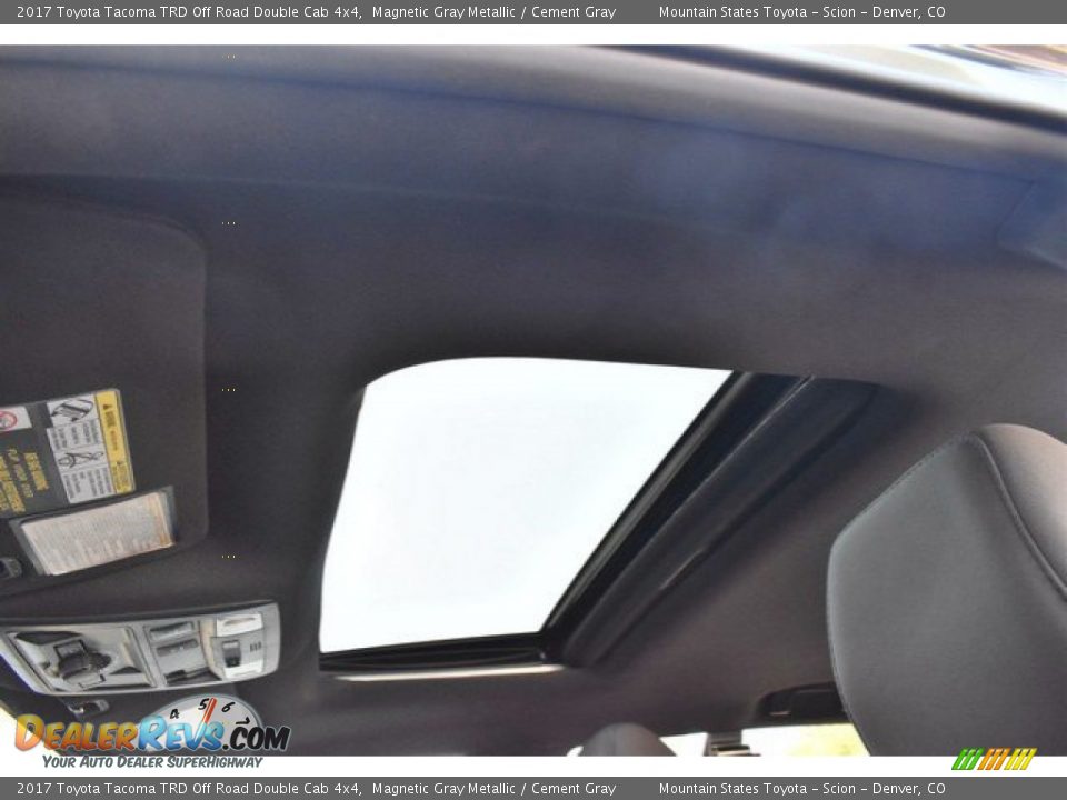 2017 Toyota Tacoma TRD Off Road Double Cab 4x4 Magnetic Gray Metallic / Cement Gray Photo #14