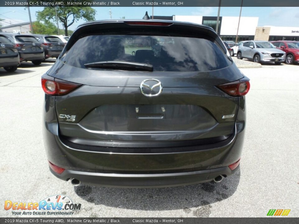 2019 Mazda CX-5 Touring AWD Machine Gray Metallic / Black Photo #6