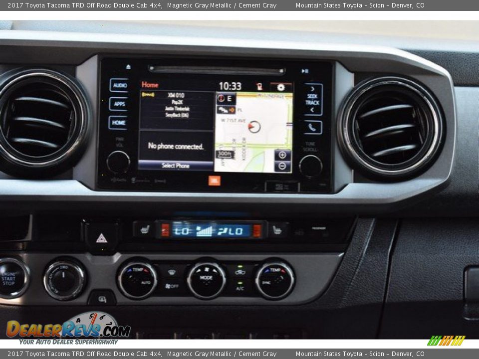 2017 Toyota Tacoma TRD Off Road Double Cab 4x4 Magnetic Gray Metallic / Cement Gray Photo #15