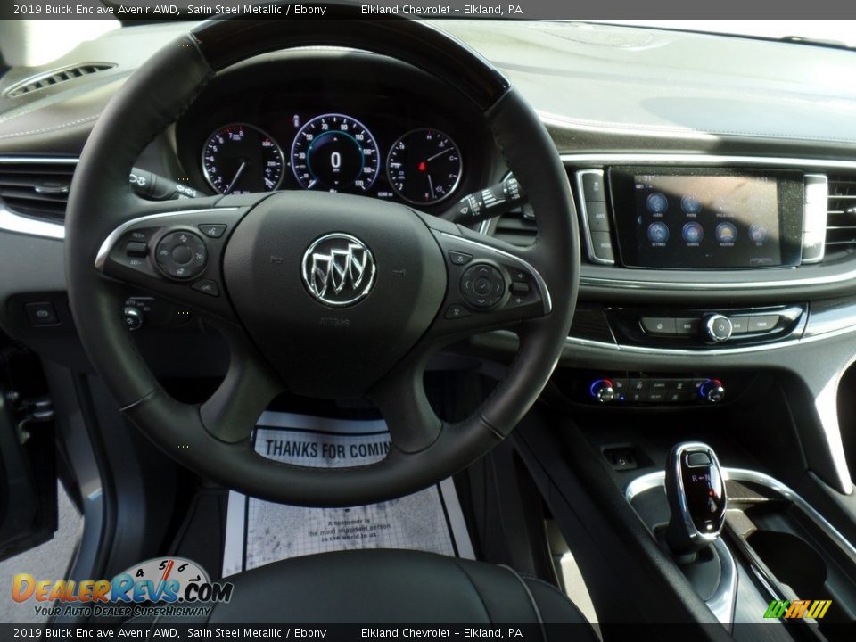 2019 Buick Enclave Avenir AWD Steering Wheel Photo #19
