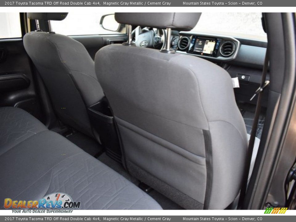 2017 Toyota Tacoma TRD Off Road Double Cab 4x4 Magnetic Gray Metallic / Cement Gray Photo #21