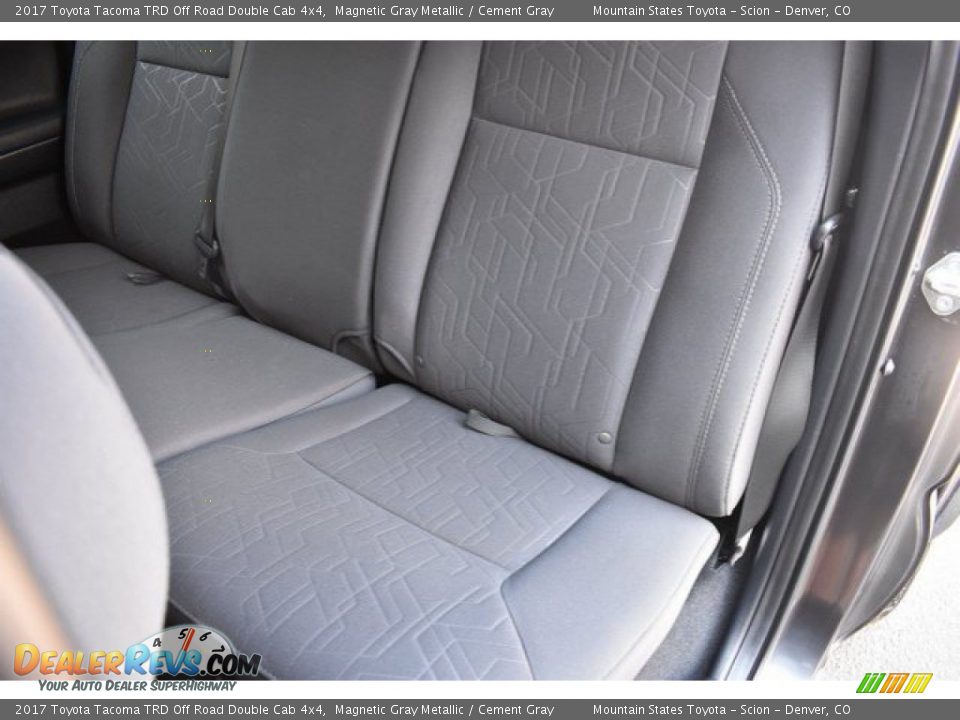 2017 Toyota Tacoma TRD Off Road Double Cab 4x4 Magnetic Gray Metallic / Cement Gray Photo #22