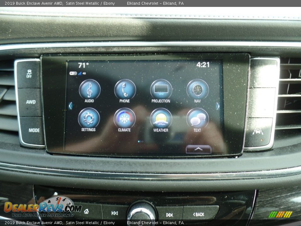 2019 Buick Enclave Avenir AWD Satin Steel Metallic / Ebony Photo #26